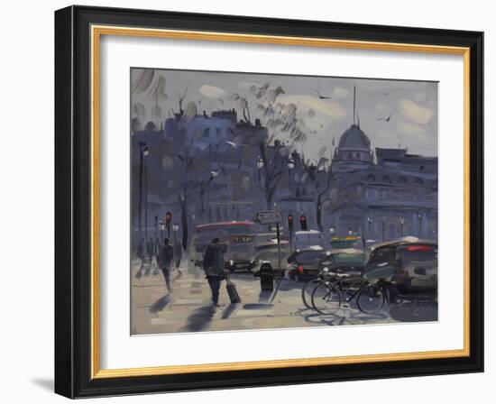 Towards Trafalgar Square from St-Martin-In-The-Fields-Tom Hughes-Framed Giclee Print