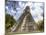 Tower 1, Mayan Ruins in the Gran Plaza, Tikal, Guatemala-Bill Bachmann-Mounted Photographic Print