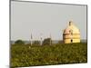 Tower and Flags of Chateau Latour Vineyard in Pauillac, France-Per Karlsson-Mounted Photographic Print