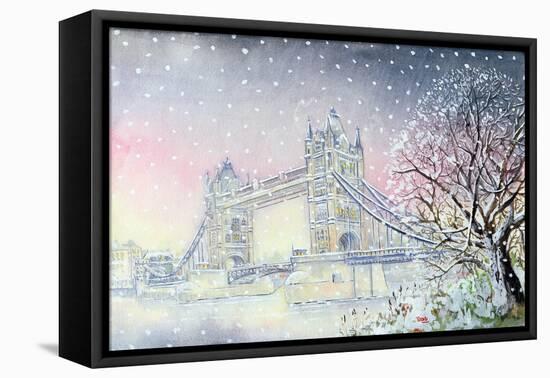 Tower Bridge, 2005-Tony Todd-Framed Premier Image Canvas