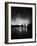 Tower Bridge Against Fires Burning on London's Docks, Ignited During German Air Raid Attack on City-William Vandivert-Framed Photographic Print