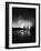 Tower Bridge Against Fires Burning on London's Docks, Ignited During German Air Raid Attack on City-William Vandivert-Framed Photographic Print