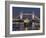 Tower Bridge and HMS Belfast on the River Thames at dusk, London, England, United Kingdom, Europe-Charles Bowman-Framed Photographic Print