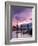 Tower Bridge and The Shard at sunset, London-Ed Hasler-Framed Photographic Print