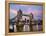 Tower Bridge at Dusk-Adrian Campfield-Framed Premier Image Canvas