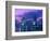 Tower Bridge at Night, London, Eng-Peter Adams-Framed Photographic Print