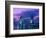 Tower Bridge at Night, London, Eng-Peter Adams-Framed Photographic Print