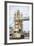 Tower Bridge - In the Style of Oil Painting-Philippe Hugonnard-Framed Giclee Print