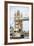 Tower Bridge - In the Style of Oil Painting-Philippe Hugonnard-Framed Giclee Print