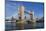 Tower Bridge is viewed from a low angle towrds London City-Charles Bowman-Mounted Photographic Print