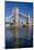 Tower Bridge is viewed from a low angle towrds London City-Charles Bowman-Mounted Photographic Print