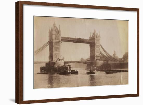 Tower Bridge, London, C1907-null-Framed Photographic Print