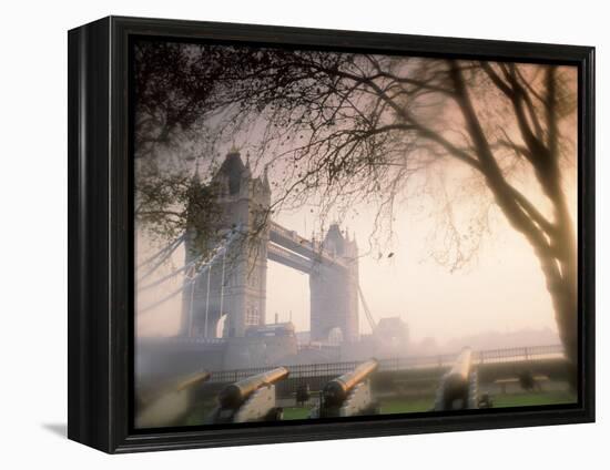 Tower Bridge, London, England, UK-Peter Adams-Framed Premier Image Canvas