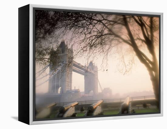Tower Bridge, London, England, UK-Peter Adams-Framed Premier Image Canvas