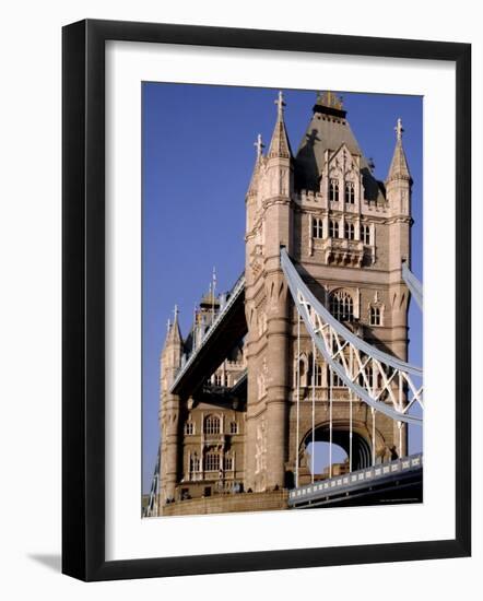 Tower Bridge, London, England, United Kingdom-David Hughes-Framed Photographic Print