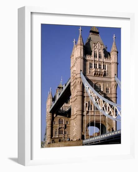 Tower Bridge, London, England, United Kingdom-David Hughes-Framed Photographic Print