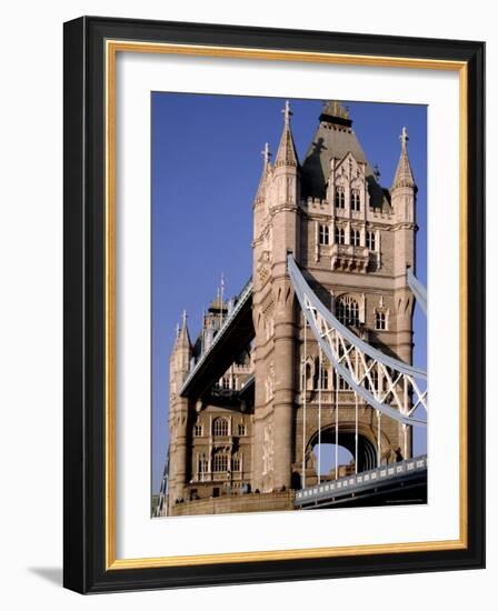 Tower Bridge, London, England, United Kingdom-David Hughes-Framed Photographic Print