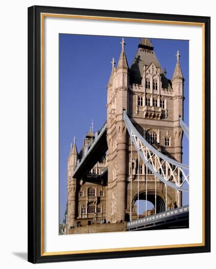 Tower Bridge, London, England, United Kingdom-David Hughes-Framed Photographic Print