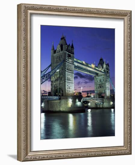 Tower Bridge, London, England, United Kingdom-Mark Mawson-Framed Photographic Print