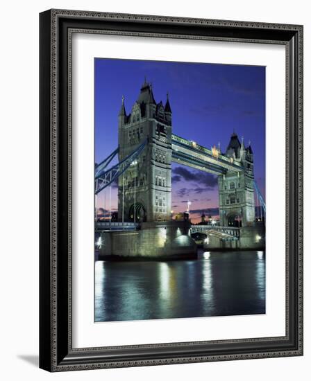 Tower Bridge, London, England, United Kingdom-Mark Mawson-Framed Photographic Print