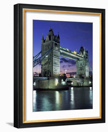 Tower Bridge, London, England, United Kingdom-Mark Mawson-Framed Photographic Print