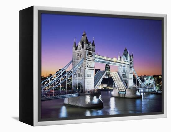 Tower Bridge, London, England-Steve Vidler-Framed Premier Image Canvas