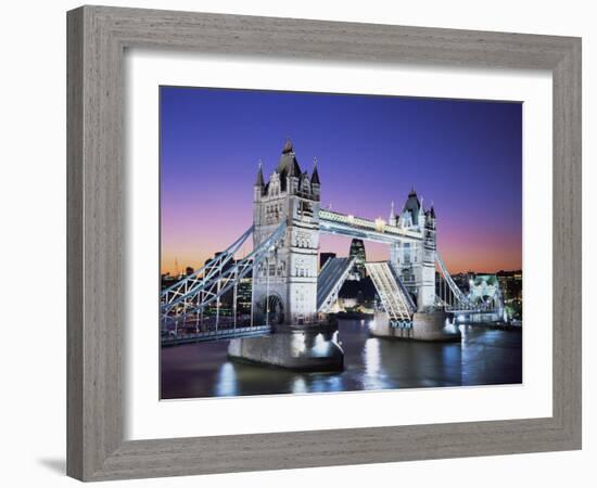 Tower Bridge, London, England-Steve Vidler-Framed Photographic Print