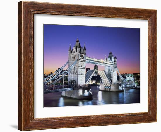 Tower Bridge, London, England-Steve Vidler-Framed Photographic Print