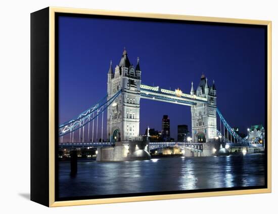 Tower Bridge, London, England-Sergio Pitamitz-Framed Premier Image Canvas