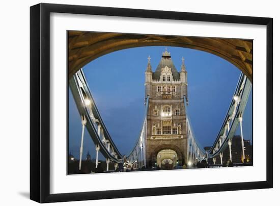 Tower Bridge, London-Adrian Campfield-Framed Photographic Print