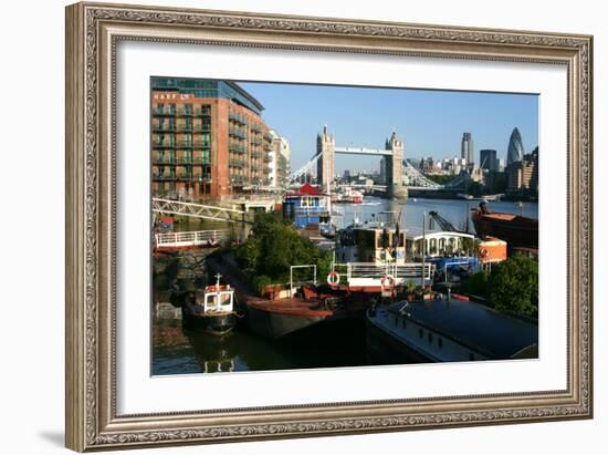 Tower Bridge, London-Peter Thompson-Framed Photographic Print