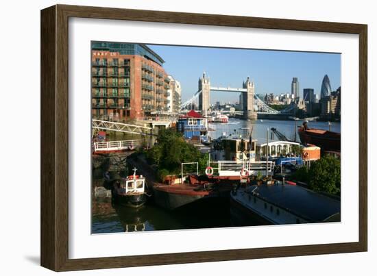 Tower Bridge, London-Peter Thompson-Framed Photographic Print