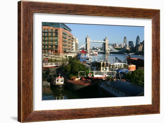 Tower Bridge, London-Peter Thompson-Framed Photographic Print