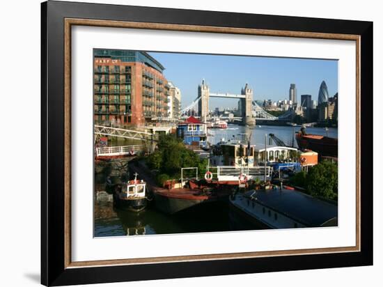 Tower Bridge, London-Peter Thompson-Framed Photographic Print