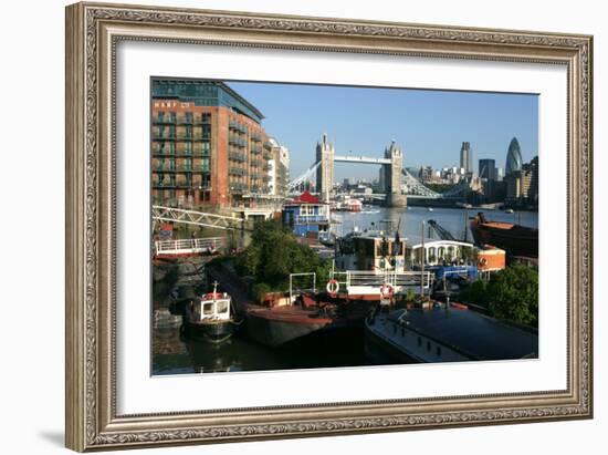 Tower Bridge, London-Peter Thompson-Framed Photographic Print