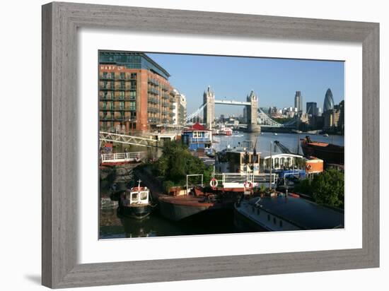 Tower Bridge, London-Peter Thompson-Framed Photographic Print