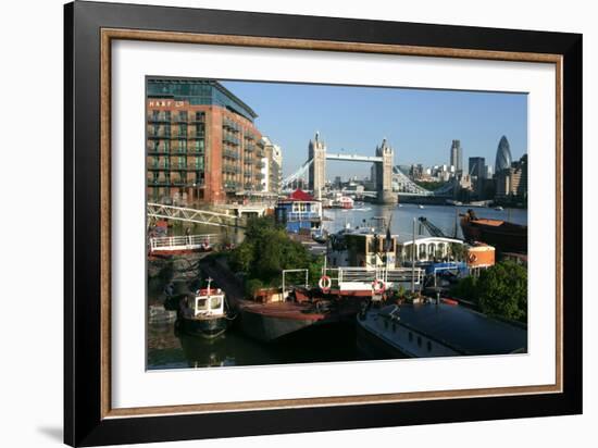 Tower Bridge, London-Peter Thompson-Framed Photographic Print