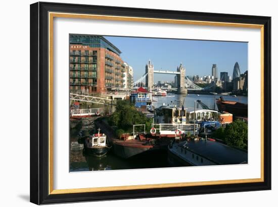 Tower Bridge, London-Peter Thompson-Framed Photographic Print