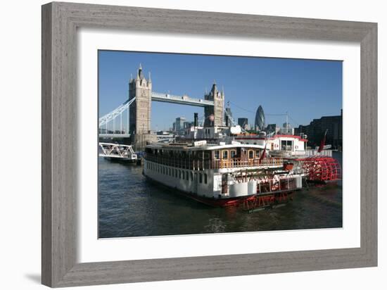 Tower Bridge, London-Peter Thompson-Framed Photographic Print