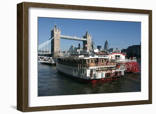 Tower Bridge, London-Peter Thompson-Framed Photographic Print