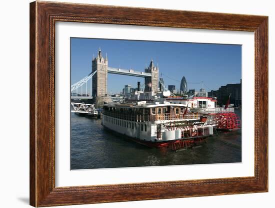 Tower Bridge, London-Peter Thompson-Framed Photographic Print