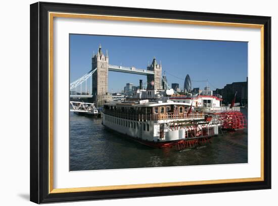 Tower Bridge, London-Peter Thompson-Framed Photographic Print