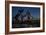 Tower Bridge Of London, Dusk, With David Wynne's 'Girl With A Dolphin' Statue, N Bank Of The Thames-Karine Aigner-Framed Photographic Print