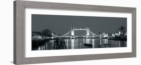 Tower Bridge Reflections-John Harper-Framed Giclee Print