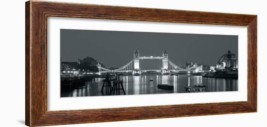 Tower Bridge Reflections-John Harper-Framed Giclee Print