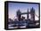 Tower Bridge, Shard and City Hall, London, England, United Kingdom, Europe-Charles Bowman-Framed Premier Image Canvas