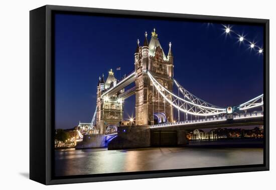Tower Bridge-Giuseppe Torre-Framed Premier Image Canvas