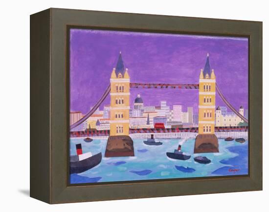 Tower Bridge-William Cooper-Framed Premier Image Canvas