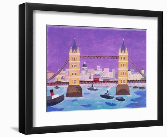 Tower Bridge-William Cooper-Framed Giclee Print