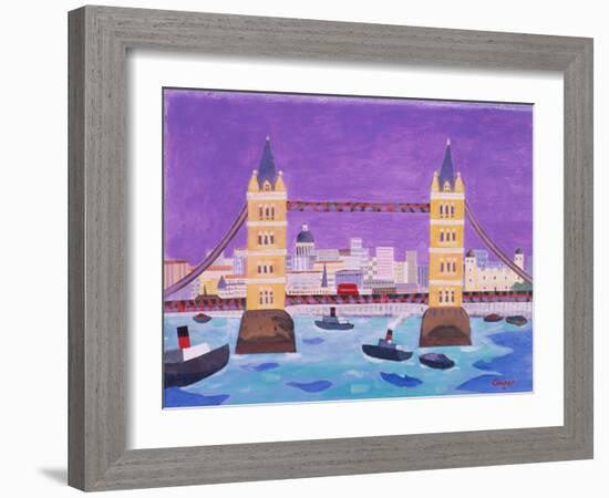 Tower Bridge-William Cooper-Framed Giclee Print